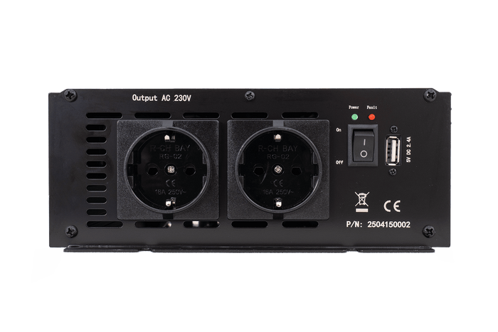 Convertitore di tensione 12V/230V (2000/4000W) KAMAR E1930