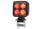 Lampada di sicurezza a LED WAŚ 2244 W267, spia di avvertimento rossa