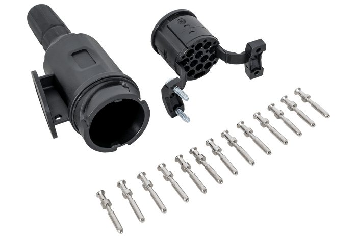 Connettore UNITRAILER TL0177 a 13 pin per presa gancio di traino