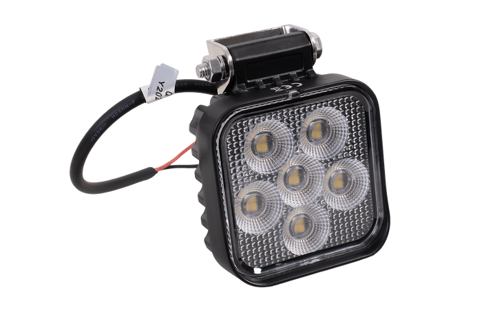 Faro da lavoro a LED con riflettore TT TECHNOLOGY NERO TT.13324 24xLED 1920lm quadrato