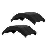 Set di due semiparafanghi per rimorchio DOMAR DR1012201+DR1012202, passaruota 384/200mm sinistro+destro