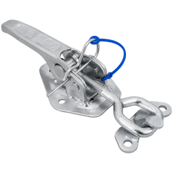 Gancio laterale con fissaggio STEELPRESS ZB-15A+Z-15, chiusura eccentrica completa del lato del rimorchio