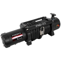 Verricello elettrico per rimorchio PRESKO RAPTOR 13.5 12/24V 6130kg con fune da 24 m