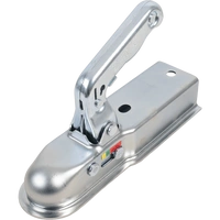 CHOOYO JD.00.53.009 Gancio di traino a sfera per rimorchio da 800 kg con timone quadrato da 60 mm