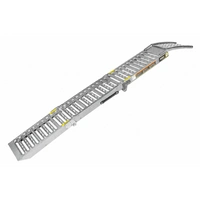 UNITRAILER ALR005 rampa pieghevole in acciaio per rimorchio, 200 cm, 250 kg
