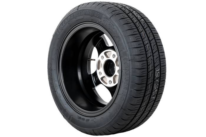 Ruota per rimorchio rinforzata KENDA PNEUMATICI 195/50 R13C 104/102N CERCHIO IN ALLUMINIO STARCO nero 6Jx13"H2 5x112 ET:30