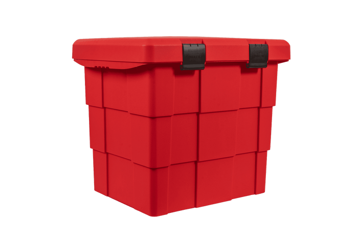 DAKEN 86014 PITBOX contenitore per materiali sfusi, per sabbia e sale stradale, dimensioni 655x570x520 mm, capacità 108,5 l.