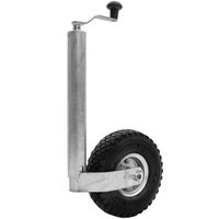 Ruota di supporto KNOTT TK48, ruota pneumatica, 150 kg, 48 mm, 500-720 mm