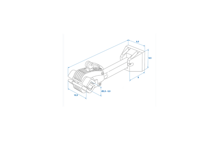 ProPlus 730914, appendiabiti da parete pieghevole per biciclette