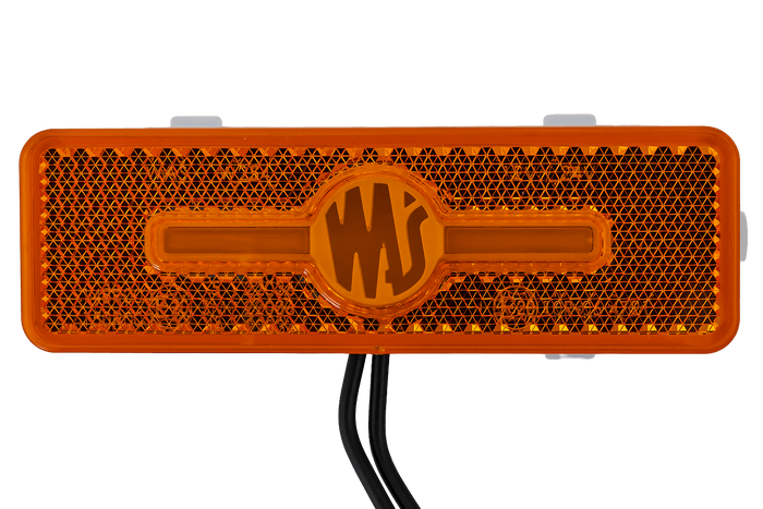 WAŚ W254 2033 Lampada di posizione a LED, arancione, universale, con supporto