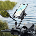 Supporto universale per telefono da bici/moto per specchietto BASEUS GoTrip Series