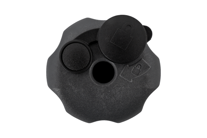 Pomello di sicurezza M10 con serratura e chiavi K010