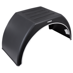 OUTLET Parafango gemellare per rimorchio 14-16" DOMAR DK3115 passaruota piatto 915/450mm