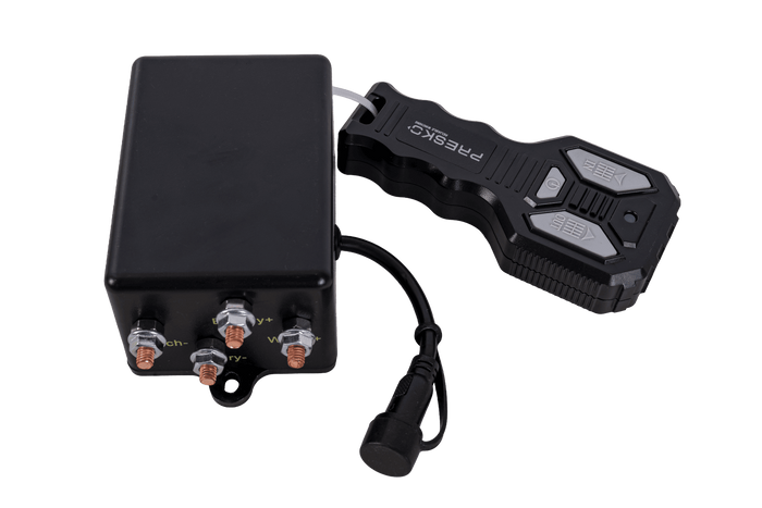 Verricello elettrico per rimorchio PRESKO T-REX 3.5 12V 1590kg con cavo in acciaio da 12 m