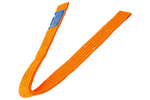 Set di quattro cinghie di trasporto per rimorchio UNITRAILER 1m/50mm/4t arancione