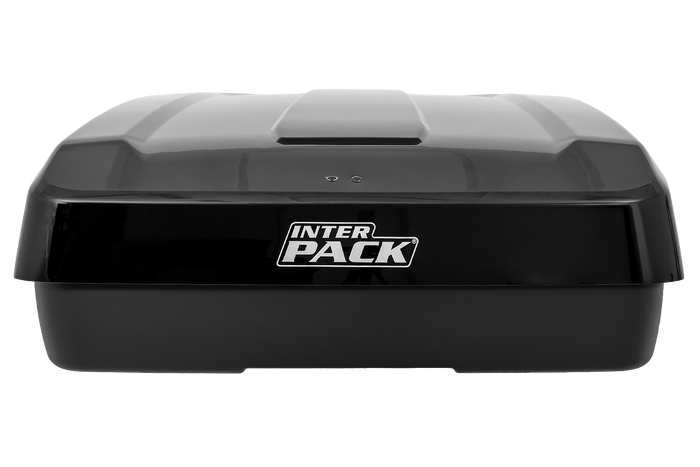 Box da tetto Inter Pack Monsun M, nero metallizzato