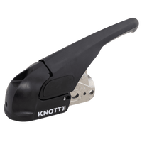 OUTLET KNOTT KS30 gancio a sfera con stabilizzatore per rimorchio da 3000 kg con timone tubolare da 50 mm 85 