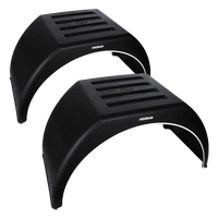 Set di due parafanghi gemelli per rimorchio 14-16" DOMAR DK3115 passaruota piatti 915/450mm