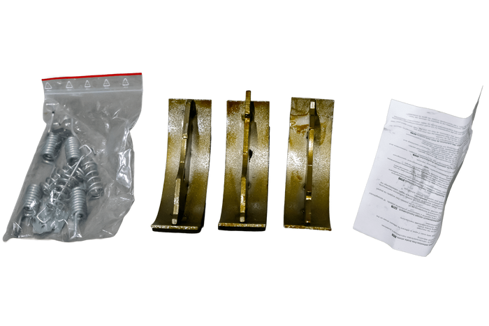 SCARICO Pattini freno per assali frenati AL-KO 160x35 SET