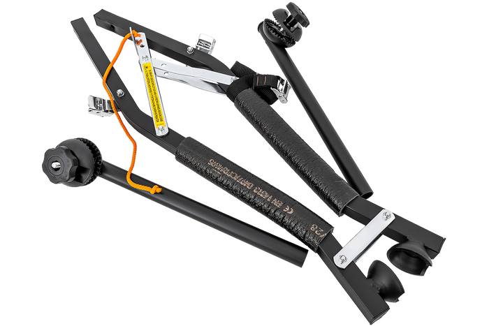 Peruzzo Cruising - Portabici da gancio traino (nero)