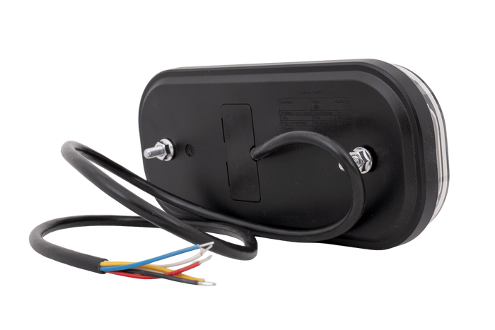 Fanale posteriore a LED FRISTOM FT-230, 6 funzioni, universale