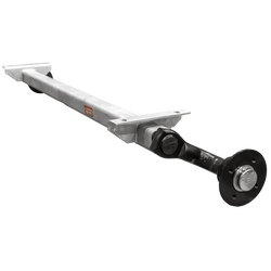 Assale senza freni KNOTT VG7-L per rimorchio 750 kg 1200 mm 1650 mm 4x100