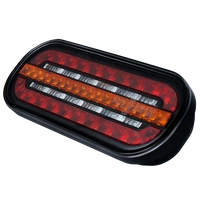 Fanale posteriore a baionetta LED FRISTOM FT-320, 3 funzioni universali