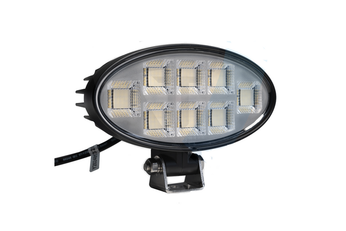 Faro da lavoro a LED con riflettore TT TECHNOLOGY NERO TT.13417 160xLED 8900lm ovale
