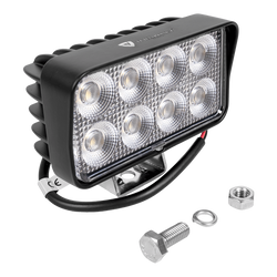 Faro da lavoro a LED con riflettore TT TECHNOLOGY NERO TT.13306 32xLED 2560lm rettangolare