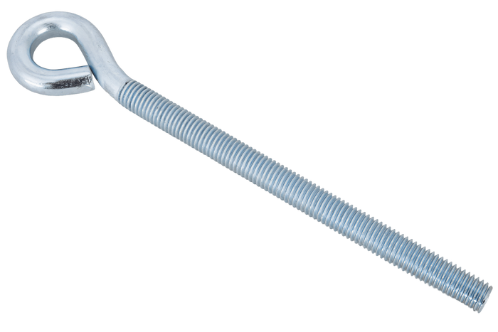 Gancio da cantiere DROMET HO M10x180 con estremità chiusa (a occhiello)