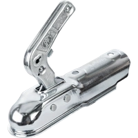 Gancio a sfera STEELPRESS ZSK-0750C per rimorchio da 750 kg con timone tubolare da 50 mm
