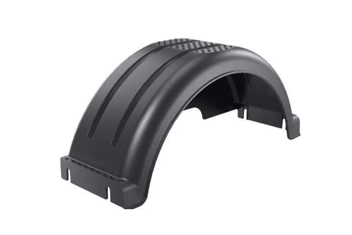 Parafango per rimorchio per barca 13" DOMAR D20422C passaruota 715/240mm