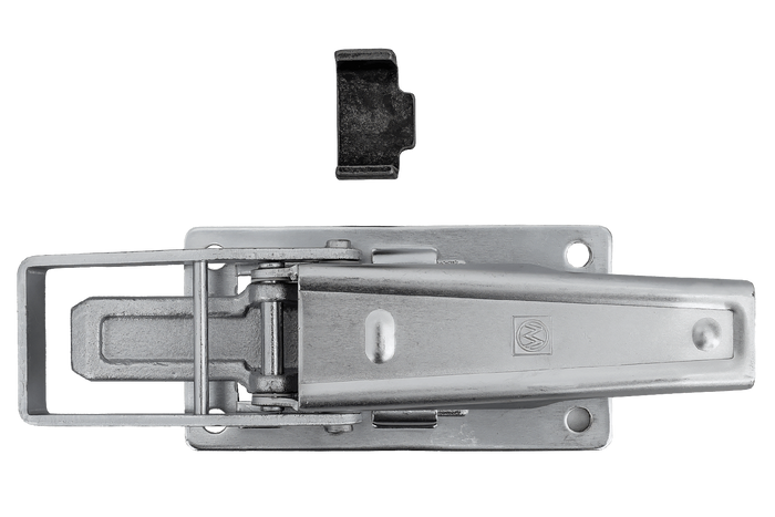 Gancio laterale con chiusura WINTERHOFF BV 90-1 + BVG 90-A chiusura laterale completa del rimorchio