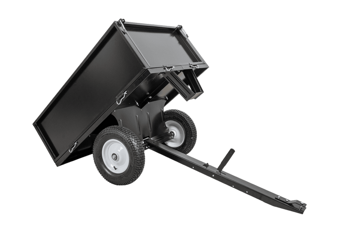 Rimorchio da giardino per trattore, quad UNITRAILER, ribaltabile, portata 225 kg, dimensioni 1030x700 mm
