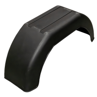 OUTLET Parafango per rimorchio 10-13" DOMAR D20110 passaruota 610/180mm