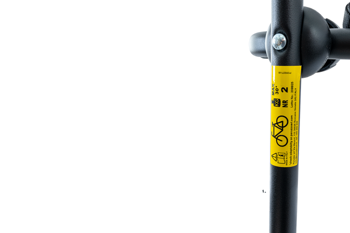 Portabici per ruota di scorta Peruzzo Brennero 4x4 - Portabici per 2 bici con binari (nero)