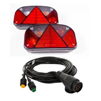Luci posteriori ASPÖCK + cablaggio MANTES 7m 13 PIN