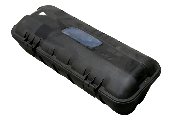 OUTLET Cassetta porta estintore 9/12kg DAKEN 82511 STRIKE 707x322x239mm nero