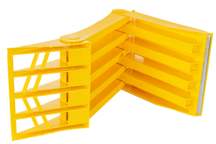 Cuneo per ruote LOKHEN ORIGAMY 56 h: 230 mm pieghevole