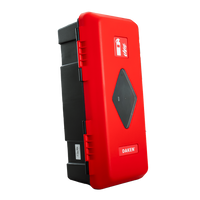 Contenitore estintore 6 kg DAKEN 82020 ADAMANT 671x310x247mm rosso