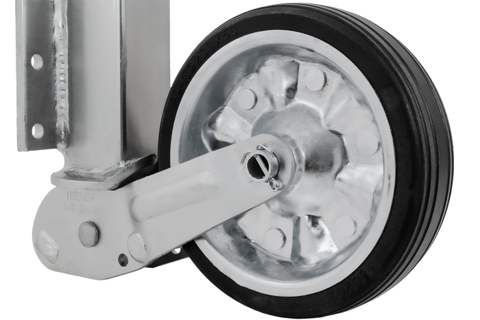 AL-KO 1863497 ruotino di appoggio automatico con maniglia 400kg 60mm 775-1010mm