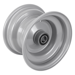 Cerchio in acciaio UNITRAILER 5.5Ix8"H2 3x128 con cuscinetti 6205-2RS