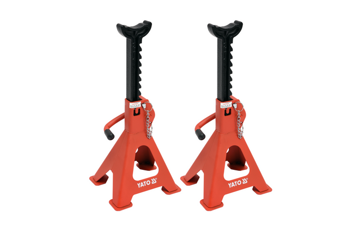 Set di due cavalletti per auto YATO YT-17310, 2t