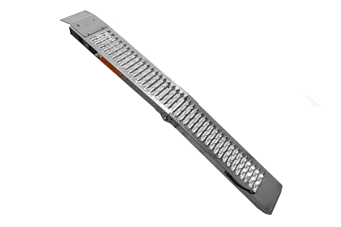 UNITRAILER ALR004 rampa pieghevole in acciaio per rimorchio, 170 cm, 227 kg