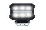 Faro da lavoro a LED con riflettore per camion, senza cornice, modello L3422, 12 LED, 2200 lm.