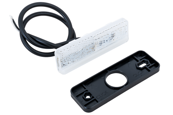 Lampada di segnalazione a LED HORPOL LD 2434, universale, bianca, SLIM