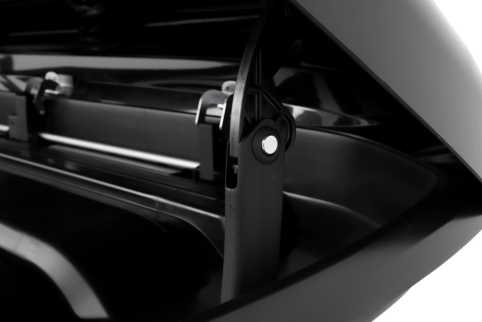 Box da tetto Inter Pack Skugga L 660, nero lucido