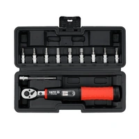 Set di chiavi dinamometriche YATO da 1/4" 5–25 Nm, 11 pezzi