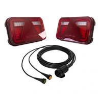 Luci posteriori a LED ASPÖCK MULTILED IV + cablaggio ASPÖCK da 5 m a 13 pin