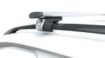Barre portatutto Atera Signo RT 048250 per rails (150 cm) in alluminio